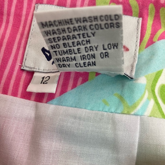 Lilly Pulitzer “Adios Elephant Patch” Skirt - Picture 8 of 9